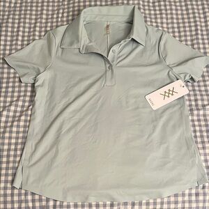 RHONE Light Blue Polo T-shirt